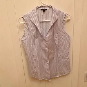 Brooks Brothers sleeveless Oxford